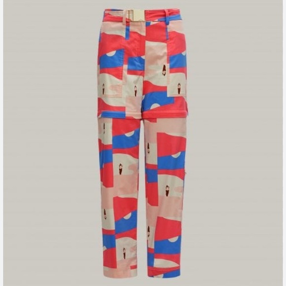 Marella Pants. With a beautiful print. New! - Picture 2 of 9